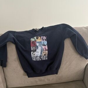 Taylor Swift Navy Crewneck Sweater